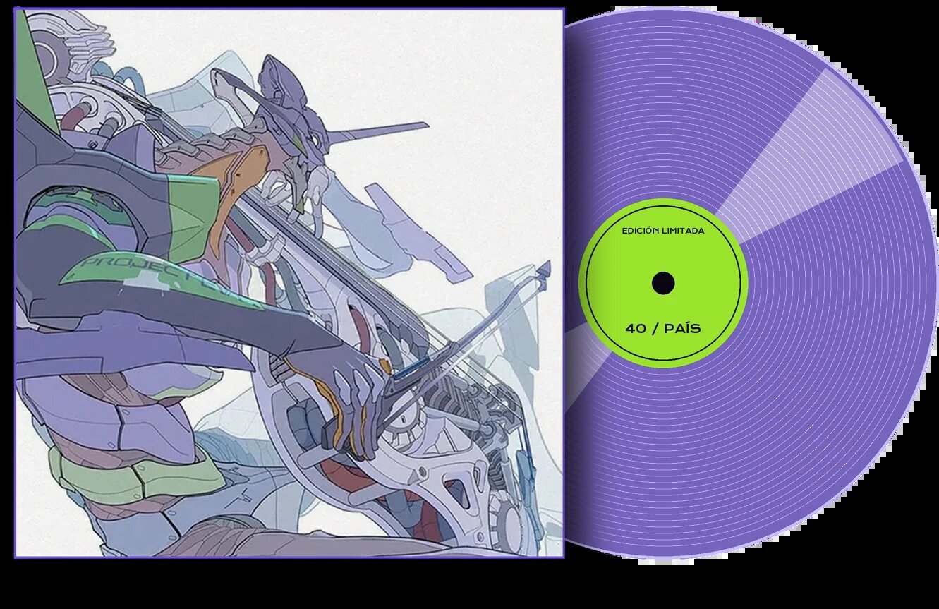 Vinilo de edición limitada, 40 copias por país